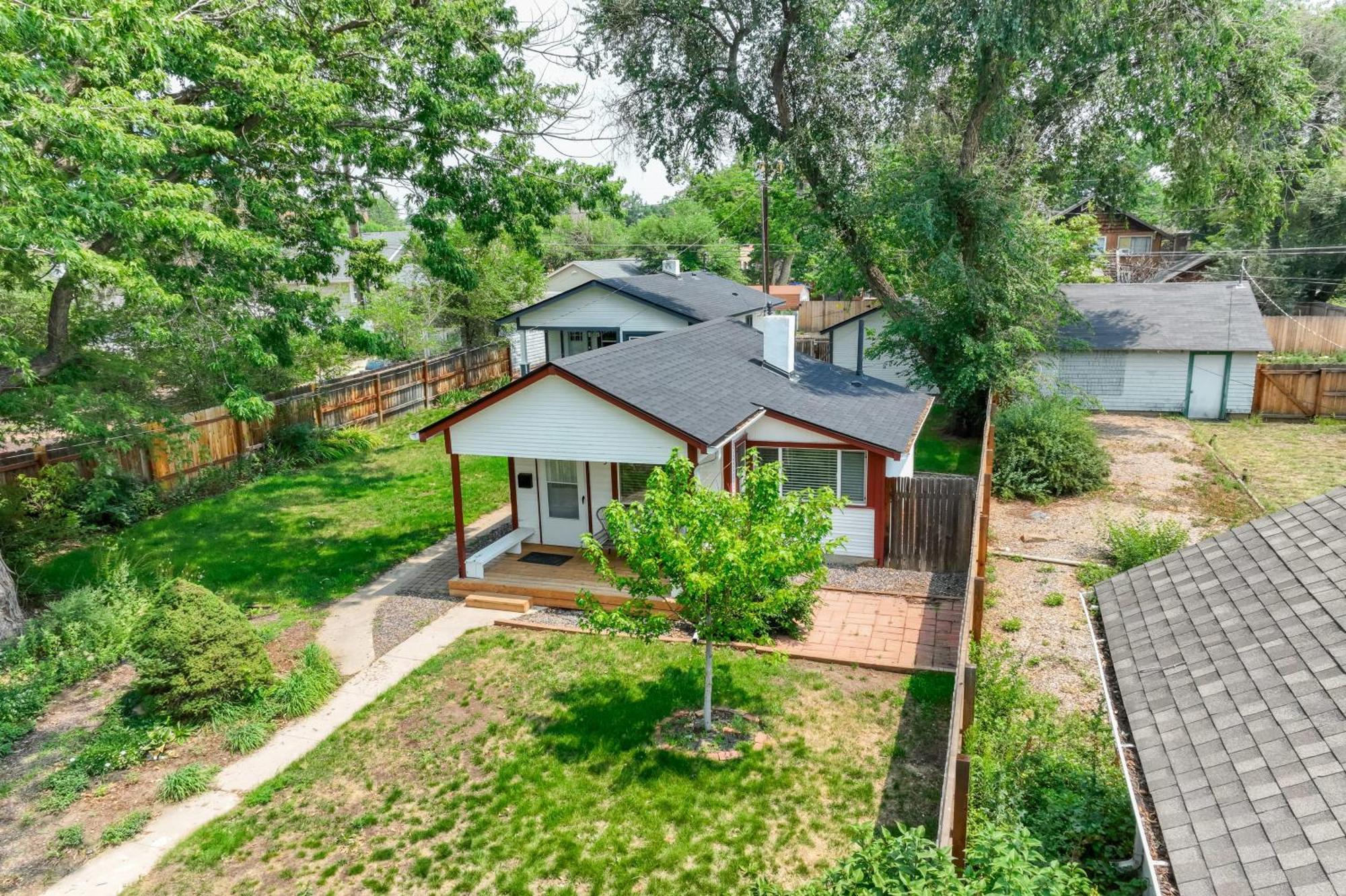 Vintage Tiny House Cute 1Bdrm Big Appeal Villa Colorado Springs Eksteriør bilde