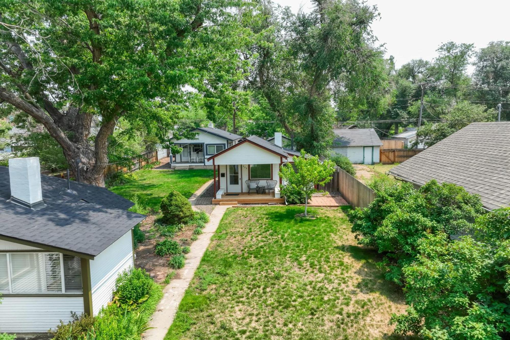 Vintage Tiny House Cute 1Bdrm Big Appeal Villa Colorado Springs Eksteriør bilde