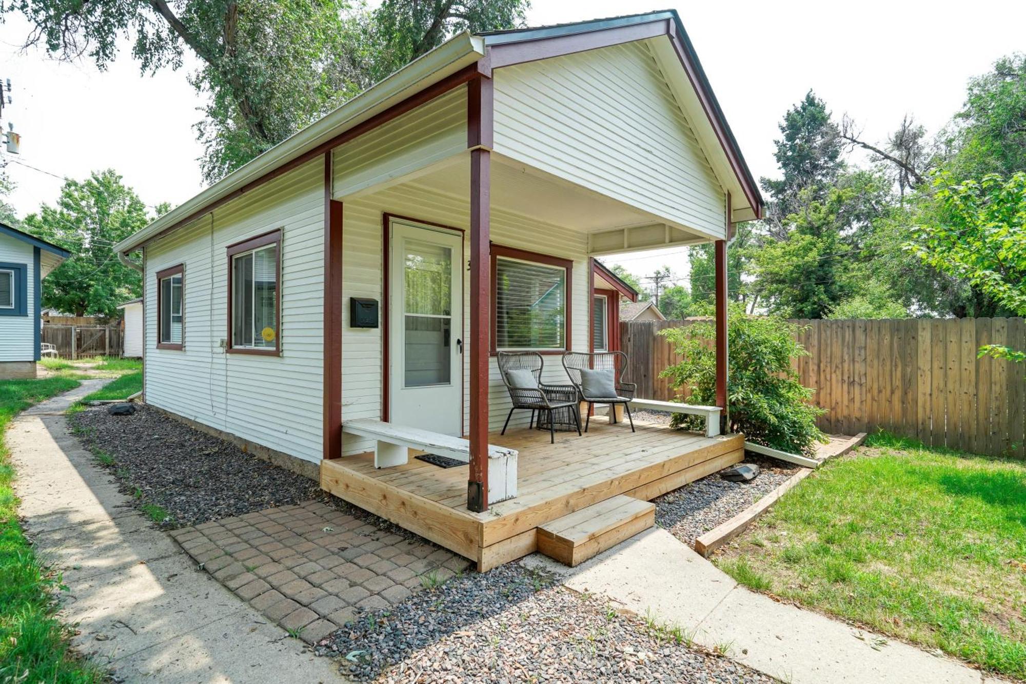 Vintage Tiny House Cute 1Bdrm Big Appeal Villa Colorado Springs Eksteriør bilde